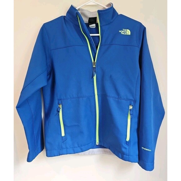 The North Face Boy's Size Large (14/16) Apex Elevation Jacket Blue & Neon - Picture 1 of 6
